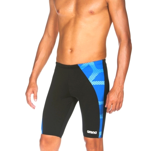 😝ARENA Jammer Swimsuit M Painted Panel mens bottom cover, beach wear - Picture 2 of 16